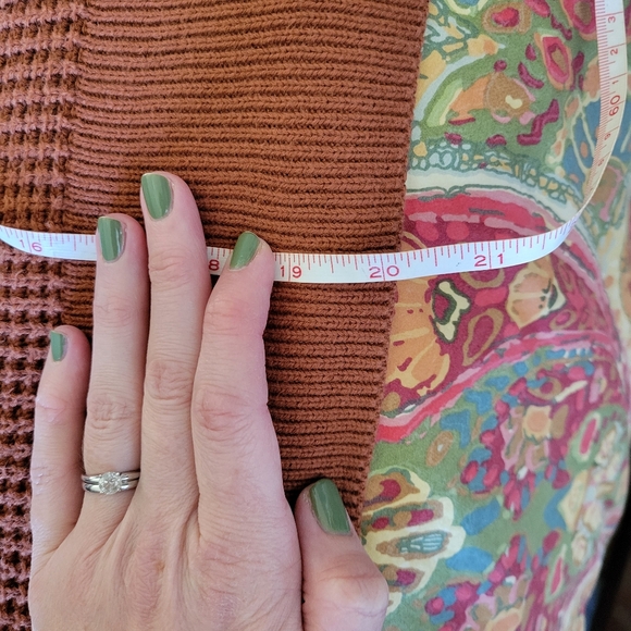 Vetta Capsule Edgy Sweater Waffle Terracotta - Picture 5 of 11